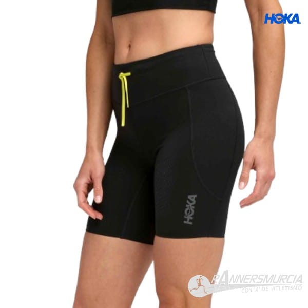 ropa-malla-corta-hoka-skybreeze-half-tight-mujer-negro Skybreeze Half Tight W - Imagen 1