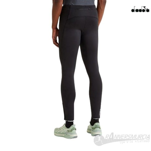 ropa-malla-larga-diadora-tights-run-crew-hombre-negro-detras Tights Run Crew - Imagen 2