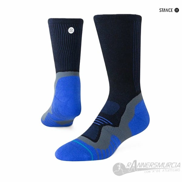accesorios-calcetines-stance-pace-light-crew-unisex-negro-gris Pace Light Crew - Imagen 1